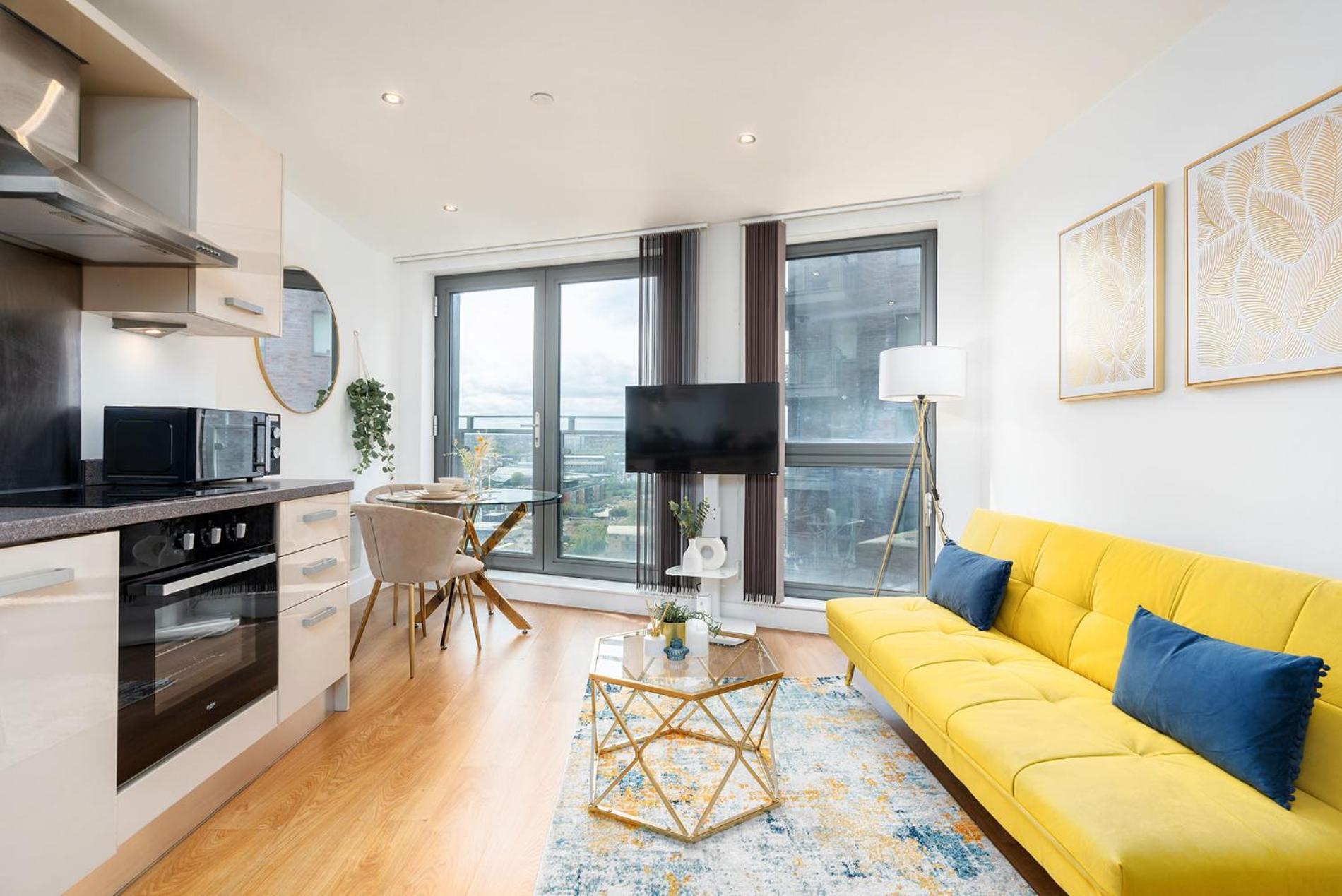 Exclusive Apartment - City Centre - Free Parking -Wifi Netflix- Juliet Balcony ليدز المظهر الخارجي الصورة